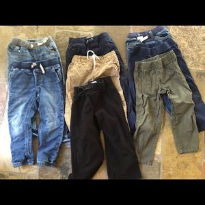 Lot of 8 pairs of 4T pants